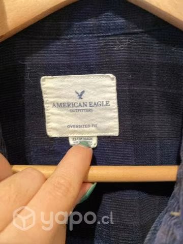 Sobrecamisa cotele american eagle