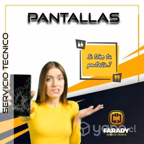 Cambio de pantallas y asesoria tecnica