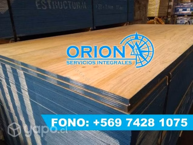 Terciado estructural 18mm nuevo