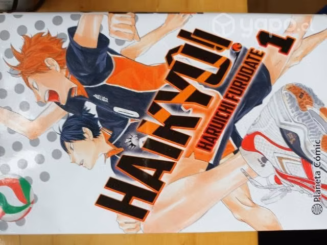 Haikyuu manga tomo 1, editorial planeta comic