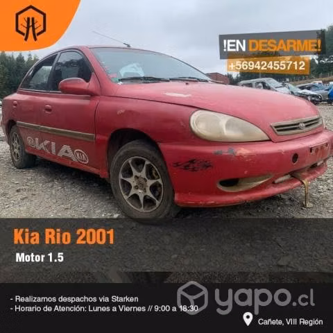 Soporte motor kia rio 2001