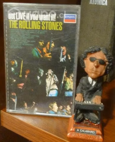 Cassette rolling stone got live if you want it