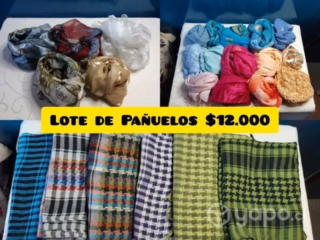 Lote de pañuelos
