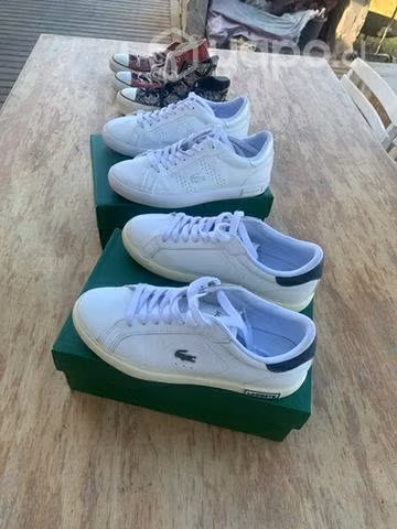 Zapatillas mujer Lacoste y Converse