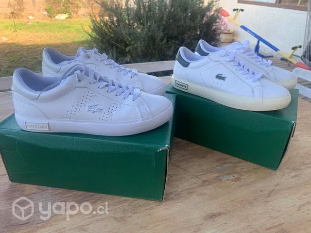 Zapatillas mujer Lacoste y Converse