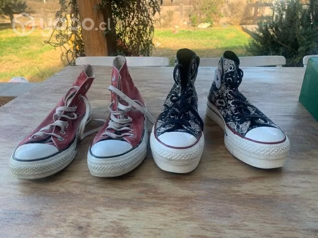 Zapatillas mujer Lacoste y Converse