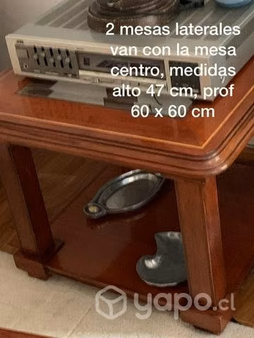 juego de mesa centro y laterales