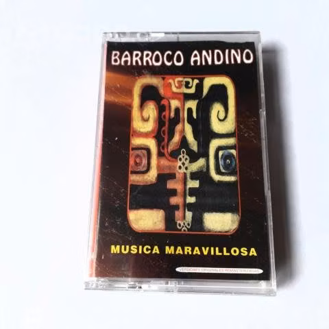 Cassette Barroco Andino Musica Maravillosa SELLADO