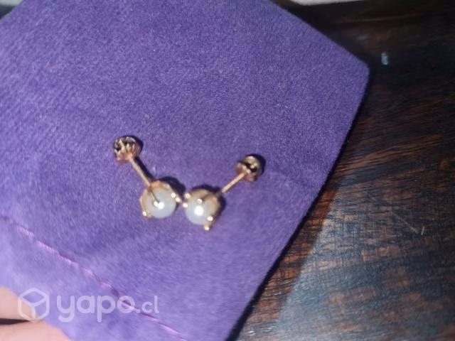 Aritos perla cultivada - Imagen 5
