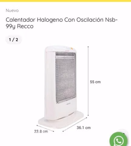 Estufa Eléctrica Recco
