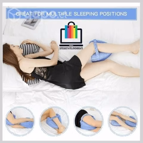 Almohada Ortopédica Para Apoyo De Piernas Y Rodill