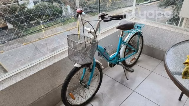 Bicicleta bianchi aro 20 calipso con canasto
