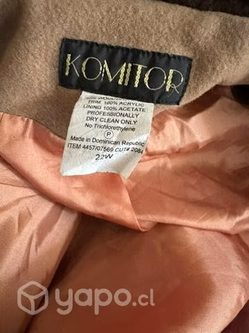 Abrigo mujer de lana talla grande - Imagen 5
