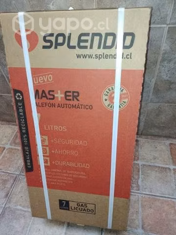 Calefont 7 litros gas licuado