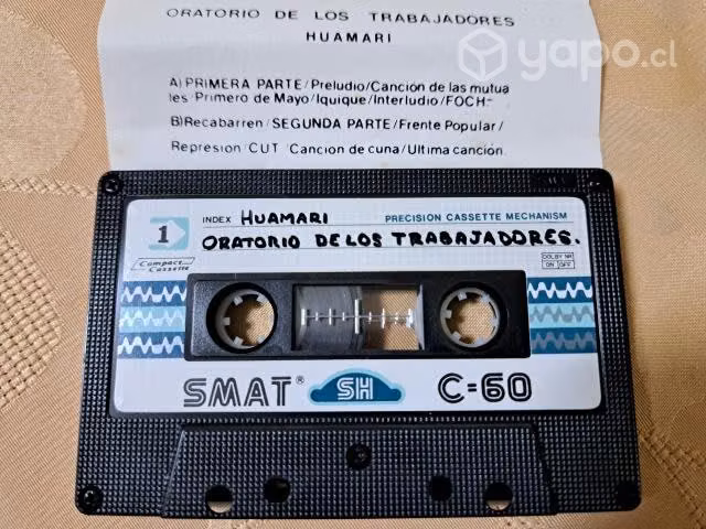 Mt303: tape huamari oratorio de los trabajadores