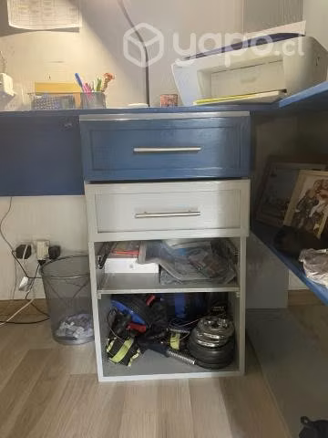 Cama con escritorio camarote