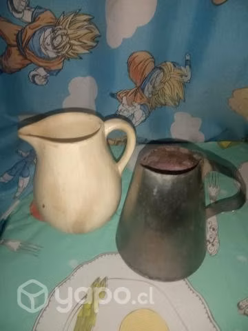Jarra y tacho