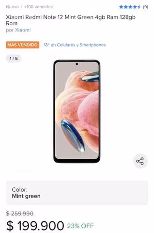 Smartphone Redmi Note 12 - Imagen 3