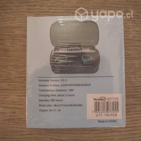 Audífonos inalámbricos bluetooth M10 poweebank - Imagen 2