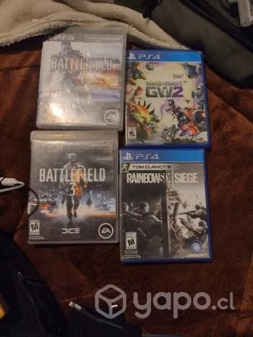 Juegos de play 3 y 4