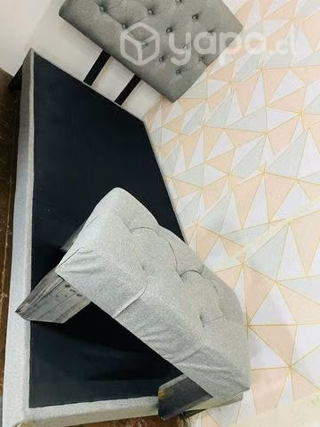 Cama de 1 plaza sin colchon
