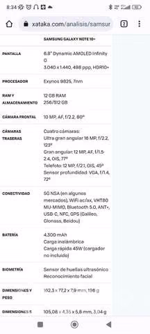 Samsung Note 10 plus