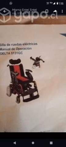 Silla de ruedas eléctrica , nueva - Imagen 2