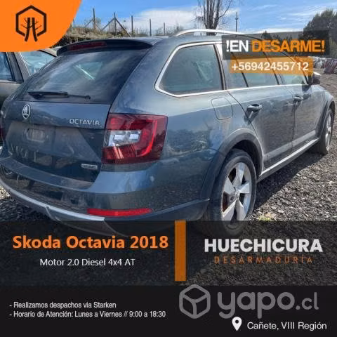 Telecomandos skoda octavia 2018
