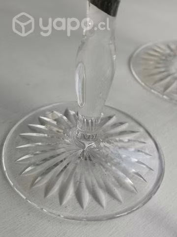 Juego de 72 copas de cristal + repuestos