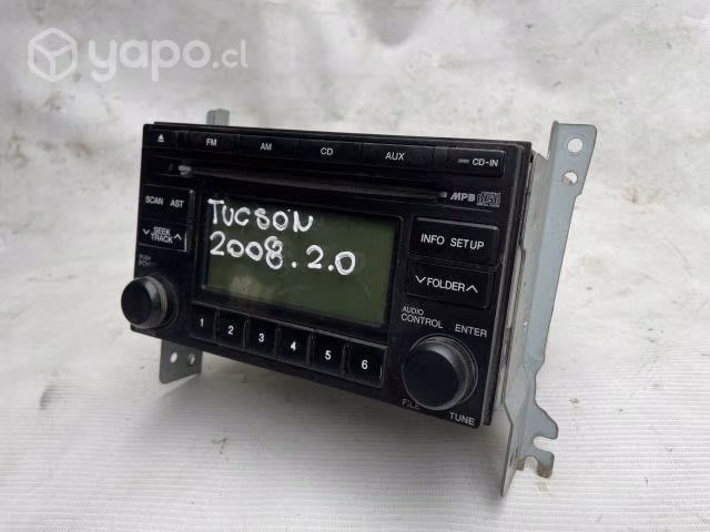 Radio Vehículo Hyundai Tucson 2008