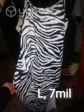Vestido de algodón L