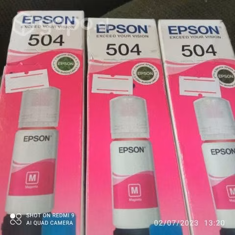 Tintas Epson 504 colores originales