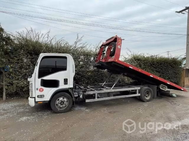 Camion Grua Auto Cama hidraulica