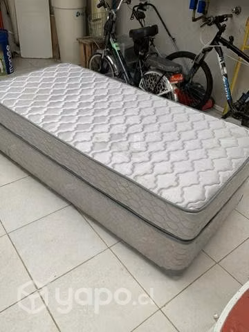 Cama mas colchon americana, celta 1 plaza