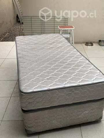 Cama mas colchon americana, celta 1 plaza