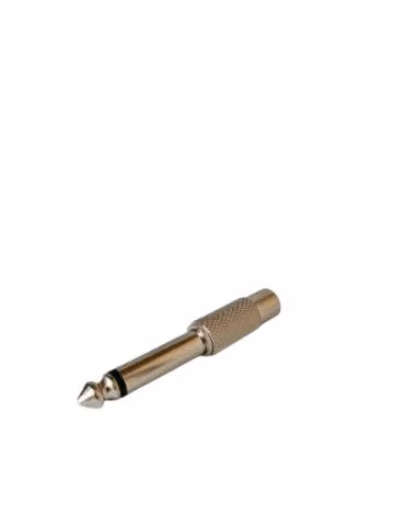 Adaptador RCA Hembra a Plug RCA 6,3 Mm Macho