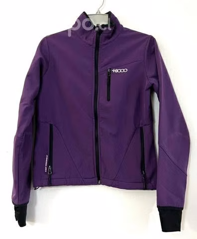 Chaqueta Tipo Soft Shell Talla 16 Años Morado - Imagen 4