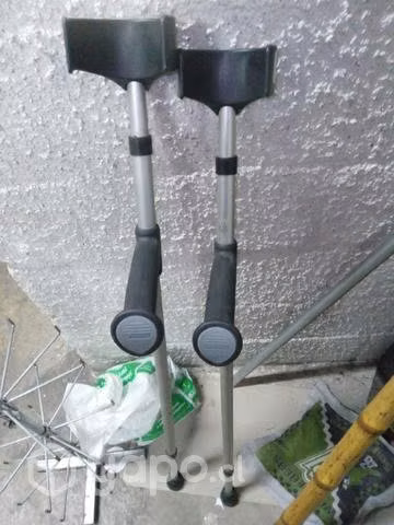 Muletas de aluminio
