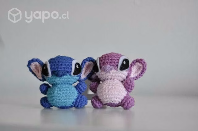 Llavero Stitch amigurumi