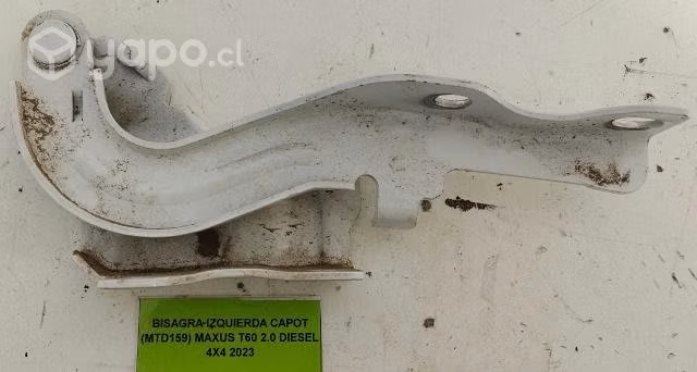 Bisagra Izquierda Capot (MTD159) Maxus T60 2.0