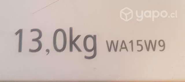 Lavadora Samsung 13 kilos (impecable)