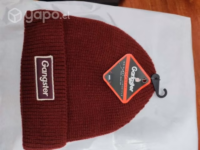 Gorro Beanie Burdeo - Azul
