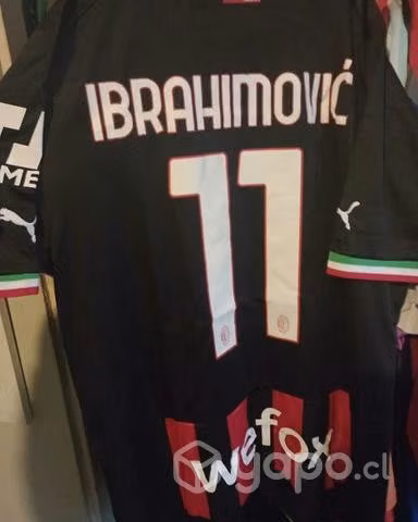 Camiseta ac Milan zlatan