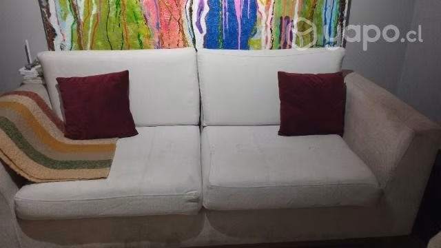 Living y comedor usado en buen estado