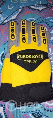 Lentes Aspen Gris, guantes Antivibracion Euroglove
