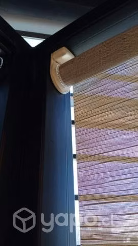 Cortinas Roller Tela Rustica Rollermas