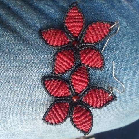 Aros de macrame - Imagen 4