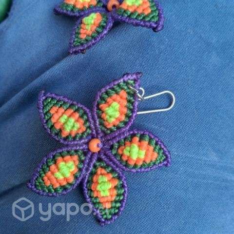 Aros de macrame - Imagen 2