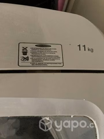 Lavadora 11 kilos