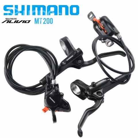 Juego de frenos hidráulicos Shimano MT-200